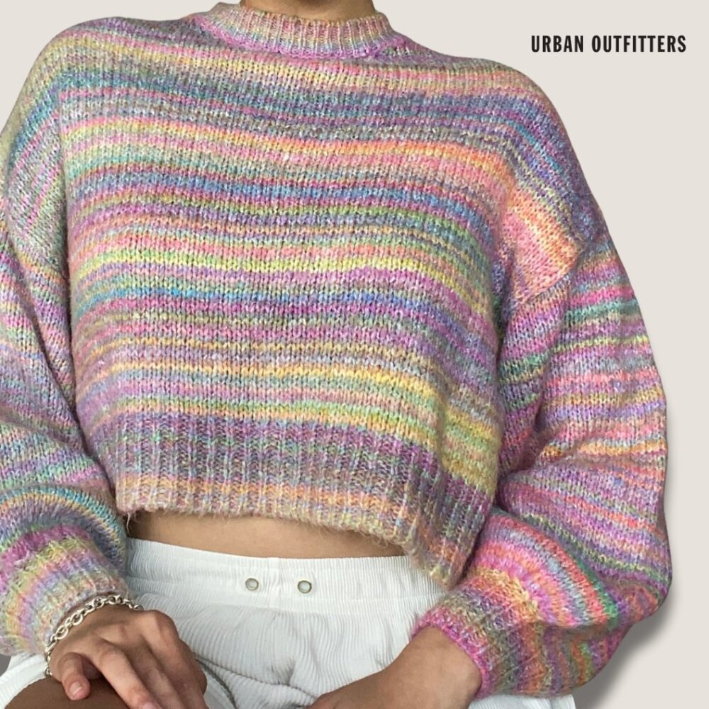 Striped Knit Sweater - Picture 1 of 4